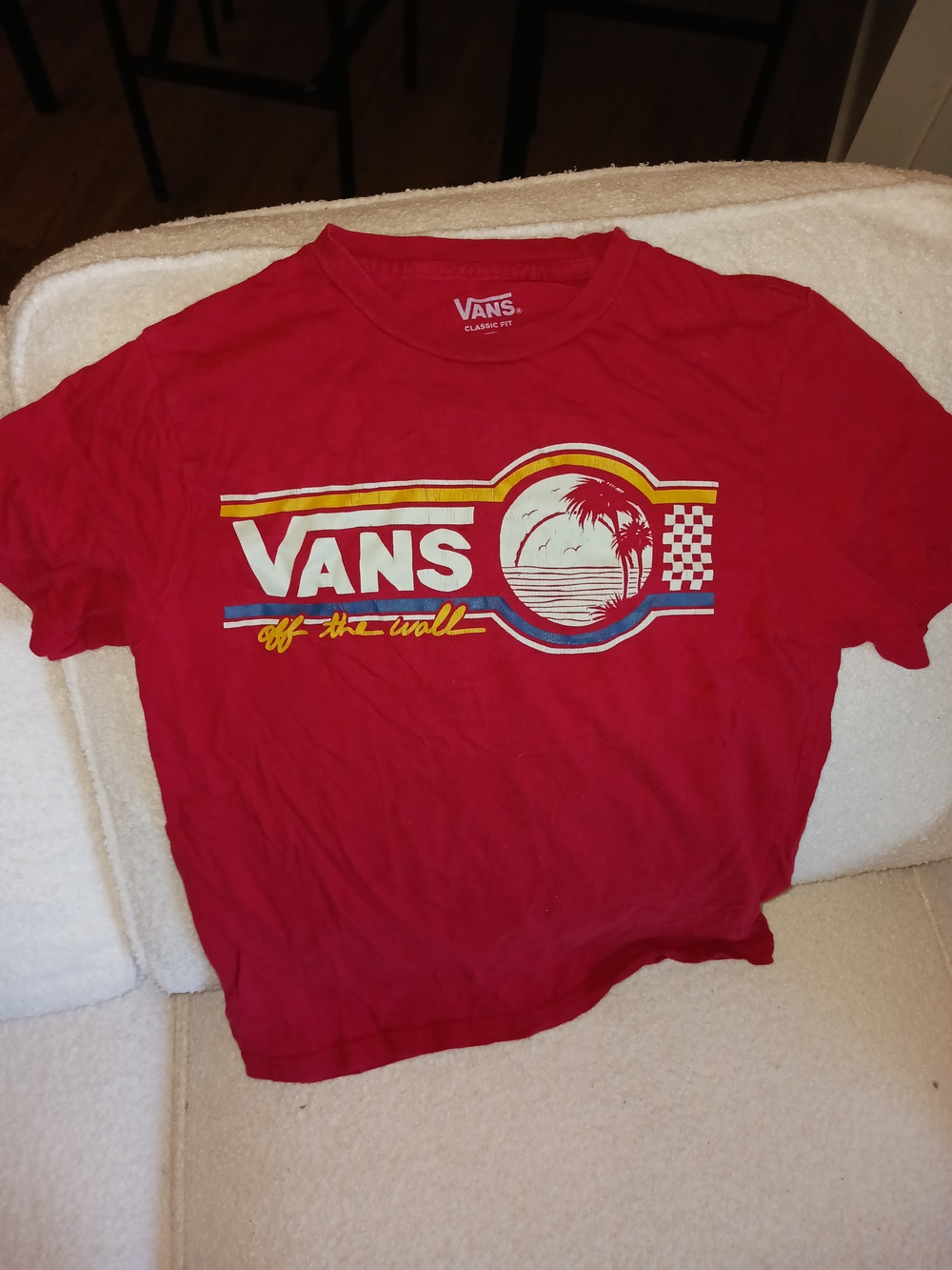 Vans Graphic Short Sleeve Tee Size Small (8-10)